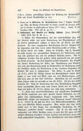 456-458 [Rezension] Baumgarten, Jesus Christus
