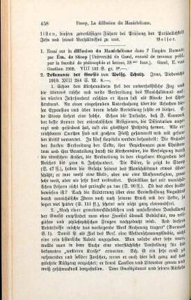 456-458 [Rezension] Baumgarten, Jesus Christus