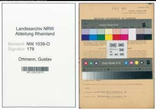 Entnazifizierung Gustav Ortmann , geb. 29.07.1882 (Meister)