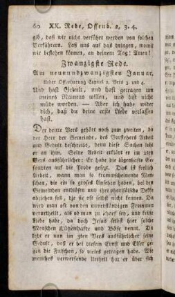 60-71, Zwanzigste Rede. - Dreiundzwanzigste Rede.
