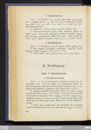 4. Konjunktionen.