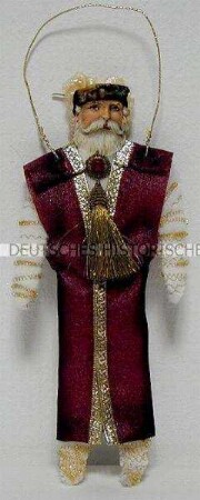 Weihnachtsmann mit Oblatengesicht, Unikat
