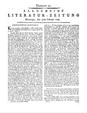 Buchhändlerzeitung. Auf das Jahr 1784. Jg. 7. Quartal 2. Hamburg: Herold [1784]