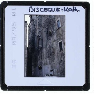 Bisceglie, Dom San Pietro Apostoli : Ostfassade