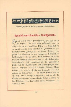 Spanisch-amerikanisches Kunstgewerbe