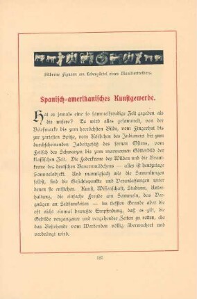 Spanisch-amerikanisches Kunstgewerbe