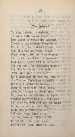 Das Gespenst.