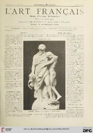 No. 110 (1er Juin 1889) - No. 119 (3 Août 1889)