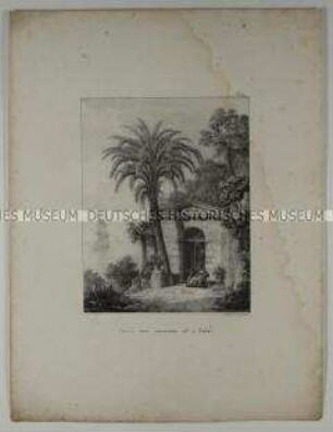 Casino aux environs de Nice (Nr. 84 des Mappenwerkes: Souvenirs Pittoresques)