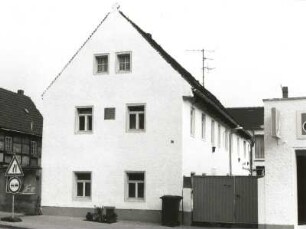 Coswig, Hauptstraße 28. Ehemaliges Wohnstallhaus (1836)