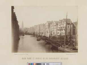 Hintere Ansicht des Dovenfleth von der Wandrahmsbrücke aus gesehen