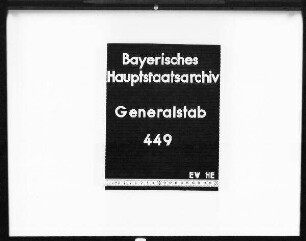 Ergänzung des Generalstabes