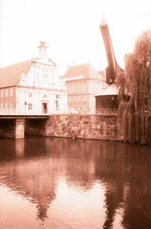 Lüneburg: Kran Am Fischmarkt