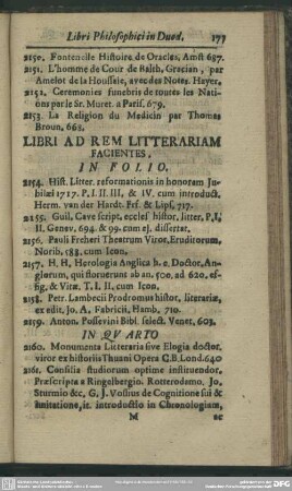 Libri Ad Rem Litterariam Facientes