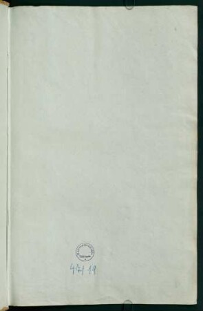 Stempel mit Archivsignatur