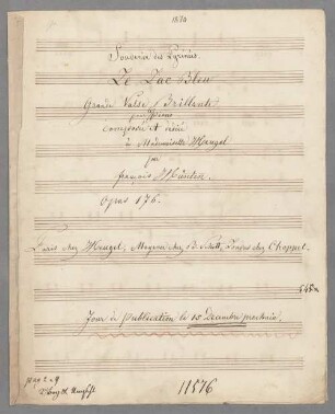 Souvenir des Pyrénées; E|b; pf; op. 176 - BSB Mus.Schott.Ha 12446-2