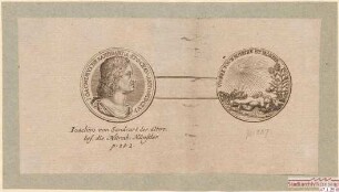 Medaille auf Joachim Sandrart