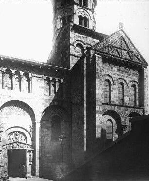 Clermont-Ferrand, Notre-Dame-du-Port, Südfassade