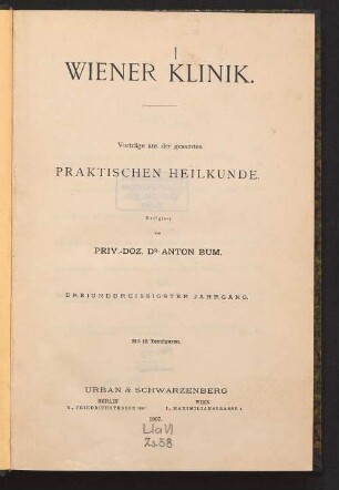 Die chirurgische Behandlung der Prostatahypertrophie : Rapport, auf Einladung des Komitees erstattet für den XV. Internationalen Medizinischen Kongreß zu Lissabon, April 1906