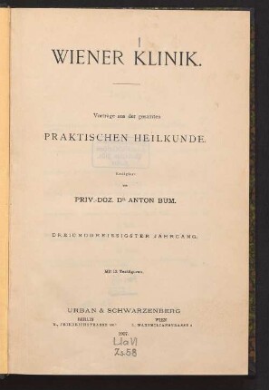 Die chirurgische Behandlung der Prostatahypertrophie : Rapport, auf Einladung des Komitees erstattet für den XV. Internationalen Medizinischen Kongreß zu Lissabon, April 1906