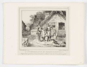 L’Intéressante et grosse farceuse!, Blatt 8 der Folge "Album pour 1830"