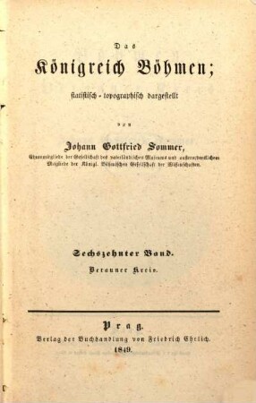 Das Königreich Böhmen : statistisch-topographisch dargestellt, 16. Berauner Kreis