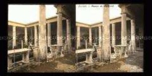 Peristyl im Hause der Vettier, Pompeji