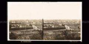 Panorama von Turin mit Fluss Po