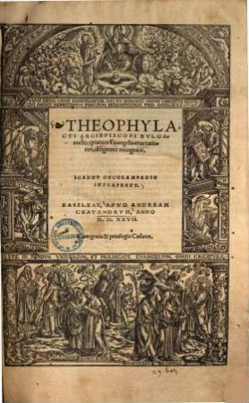In quatuor evangelia enarrationes : diligenter recognitae