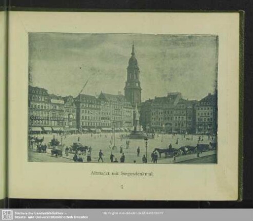 Altmarkt mit Siegesdenkmal