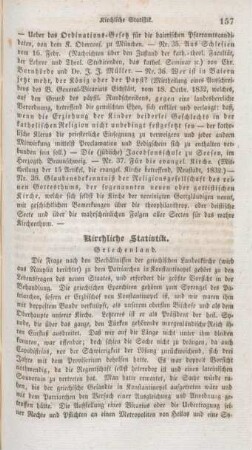 157-160 Kirchliche Statistik