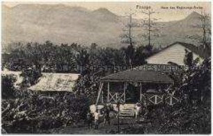 Haus des Regierungsarztes auf der Insel Ponape (Pohnpei)