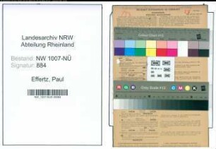 Entnazifizierung Paul Effertz , geb. 03.02.1912 (Kaufm.Angestellter)