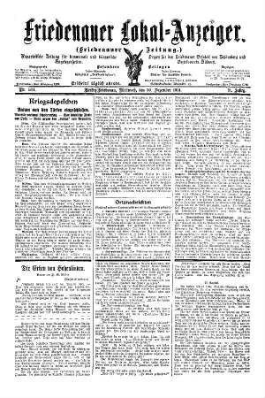 Nr. 304, 30.12.1914