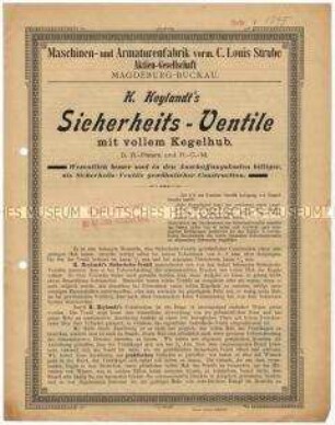 Sicherheits-Ventile