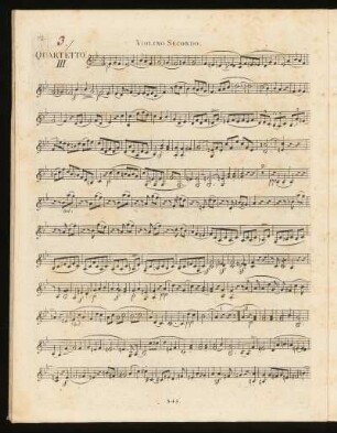 III. Streichquartett B-Dur