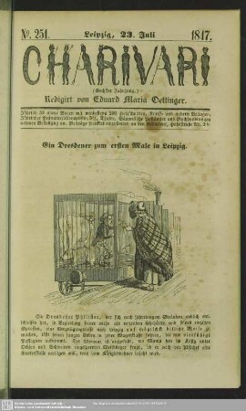 Ein Dresdener zum ersten Male in Leipzig