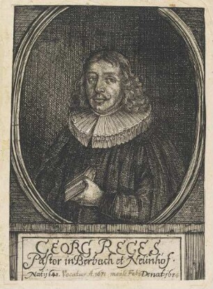 Bildnis des Georg Reges