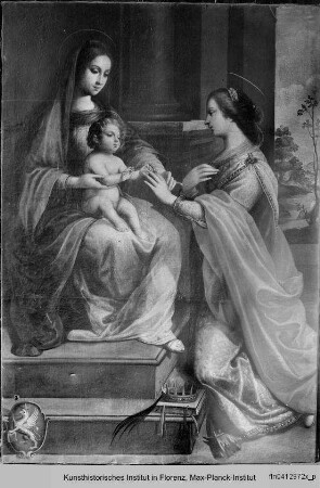 Mystische Vermählung der heiligen Katharina von Alexandrien