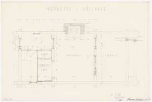 Jagdhaus am Großdöllner See, Schorfheide: Grundriss 1:20