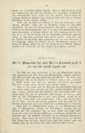Zwölftes Kapitel. Wie Dr. Wangemann das andre Mal ins Heidenland gereist ist gereist ist und was sich daselbst begeben hat