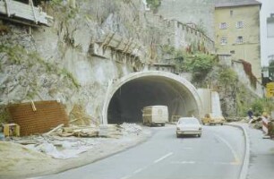 Tunnel, bei Passau : Felsen