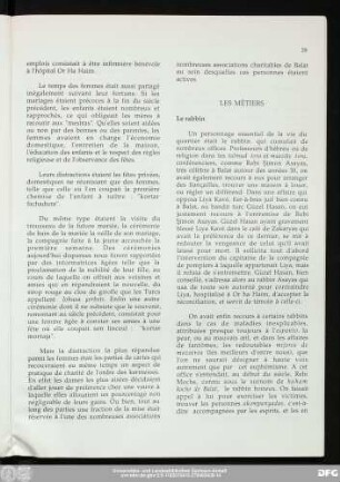 Les Métiers