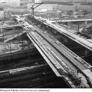 Dresden Verkehrszug; Kleine Plauensche Straße; (Hochstraße)