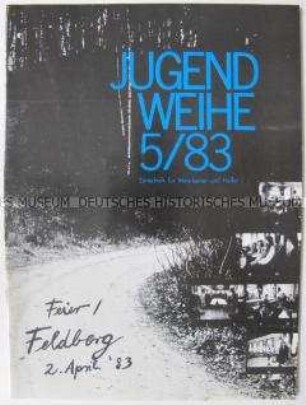 Fachzeitschrift des Zentralen Jugendweihe-Ausschusses der DDR