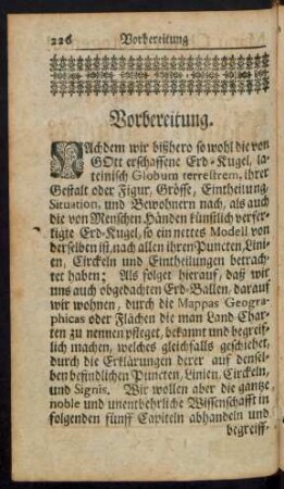 Vorbereitung
