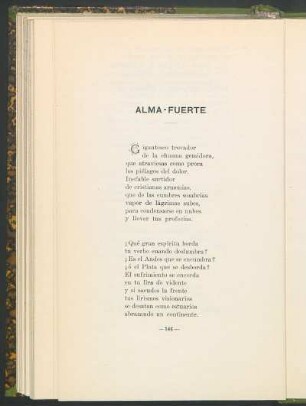 Alma - fuerte