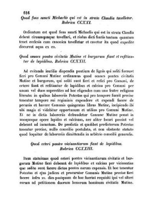 Rubrica CCXXI. - Rubrica CCXL.