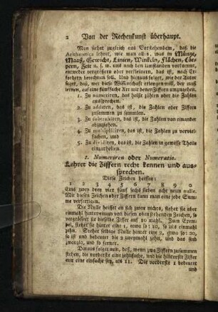 [Verschiedene Rechnungsarten]