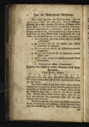 [Verschiedene Rechnungsarten]